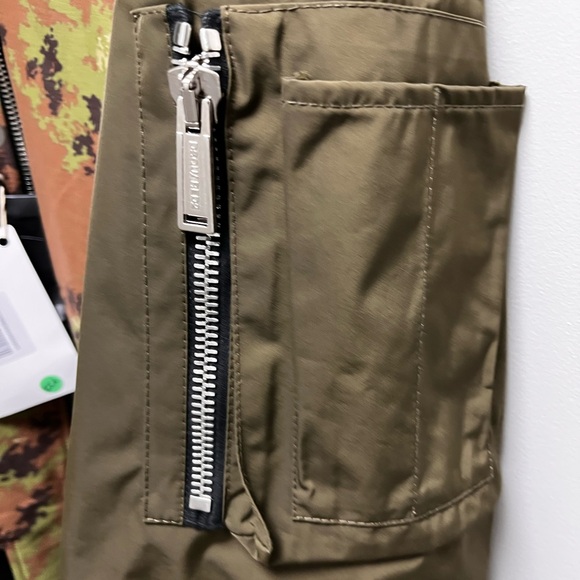 D squared moto leather and camo jacket - Picture 7 of 9